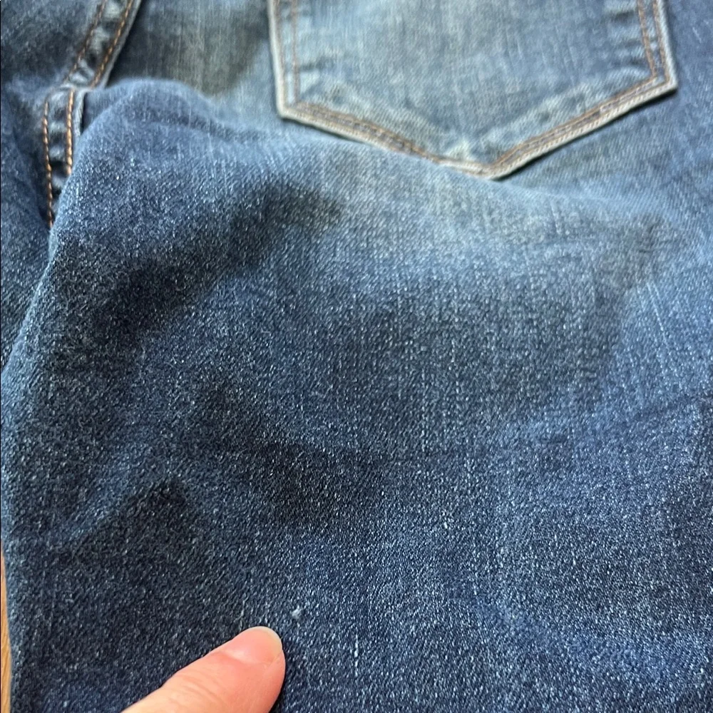 Miss Me Ankle Straight Distressed Blue Jeans Size 27